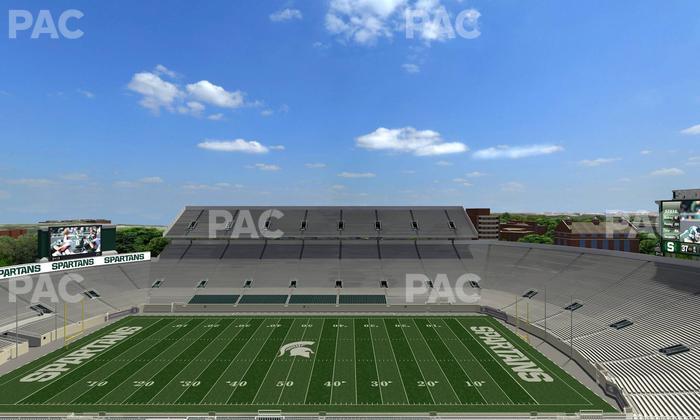 Spartan Stadium (Michigan) - Section 123 Seat View