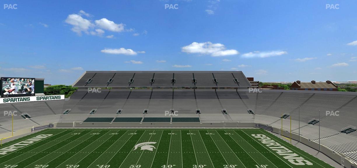 Spartan Stadium (Michigan) - Section 123 Seat View