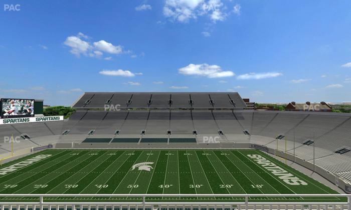 Spartan Stadium (Michigan) - Section 123 Seat View