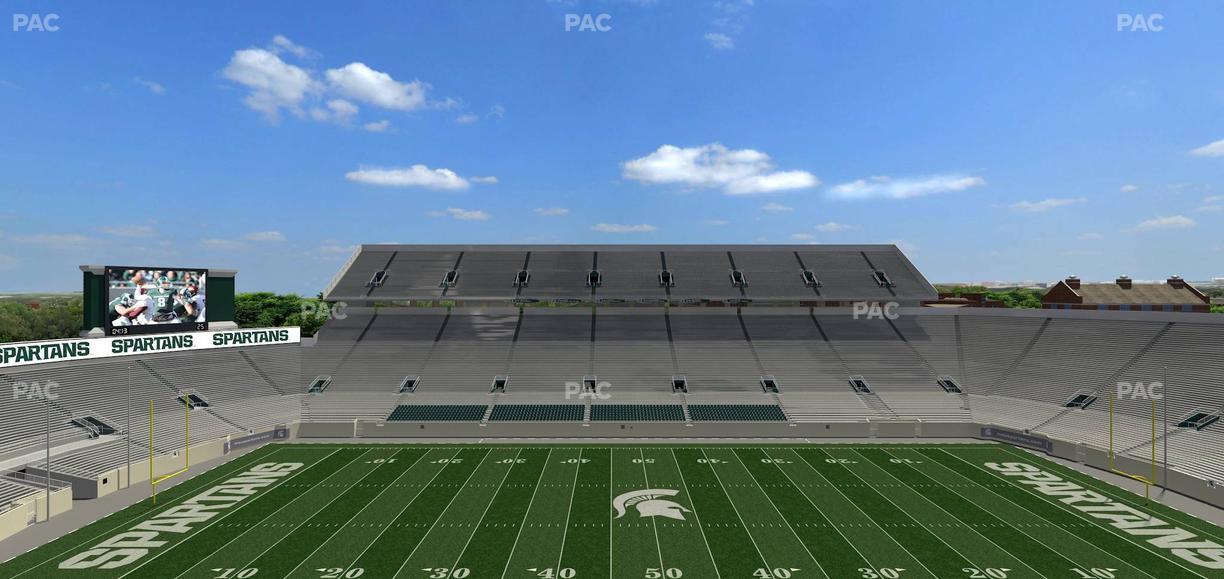Spartan Stadium (Michigan) - Section 124 Seat View