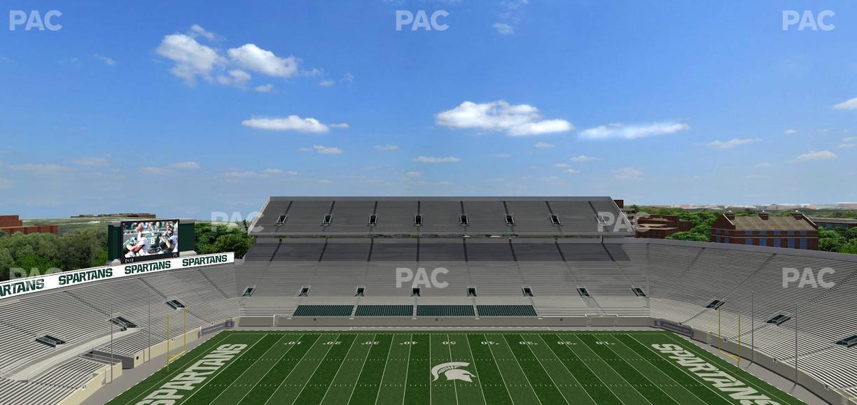 Spartan Stadium (Michigan) - Section 124 Seat View
