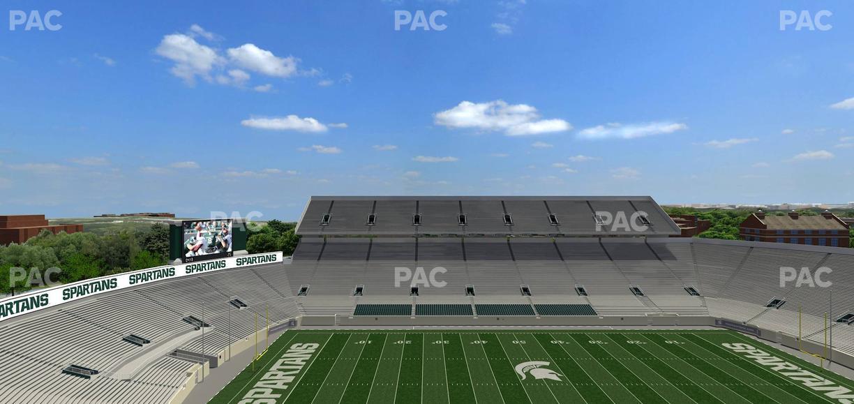 Spartan Stadium (Michigan) - Section 125 Seat View