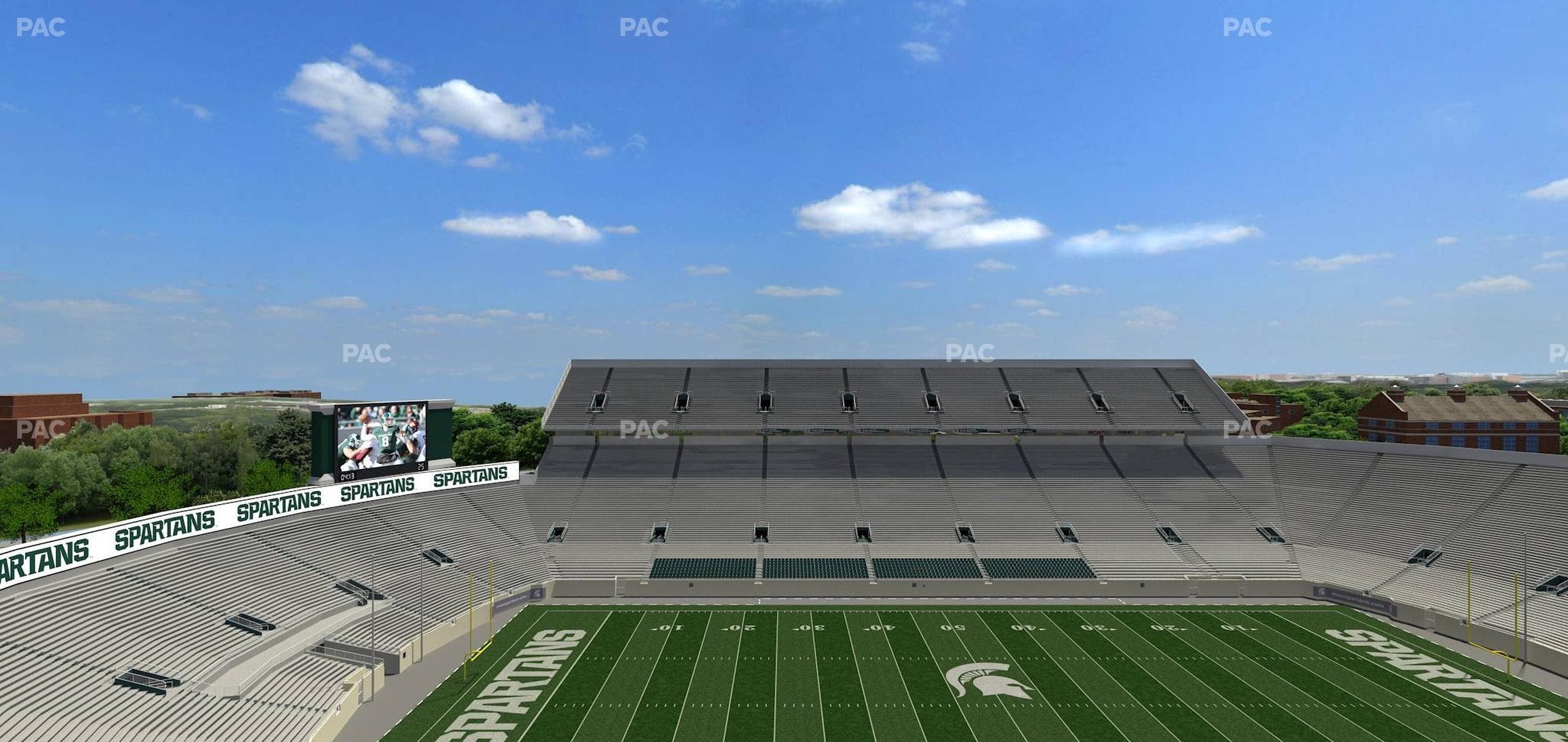Spartan Stadium (Michigan) - Section 125 Seat View