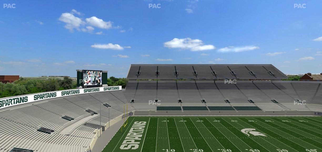 Spartan Stadium (Michigan) - Section 126 Seat View