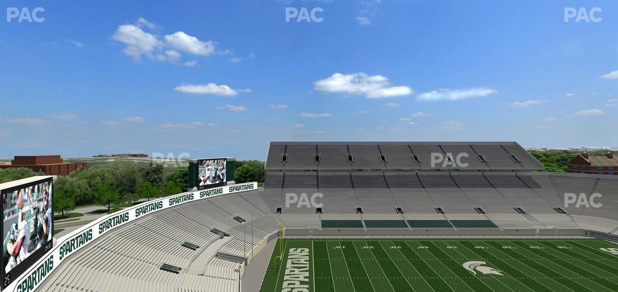 Spartan Stadium (Michigan) - Section 126 Seat View