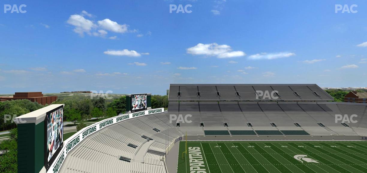 Spartan Stadium (Michigan) - Section 127 Seat View
