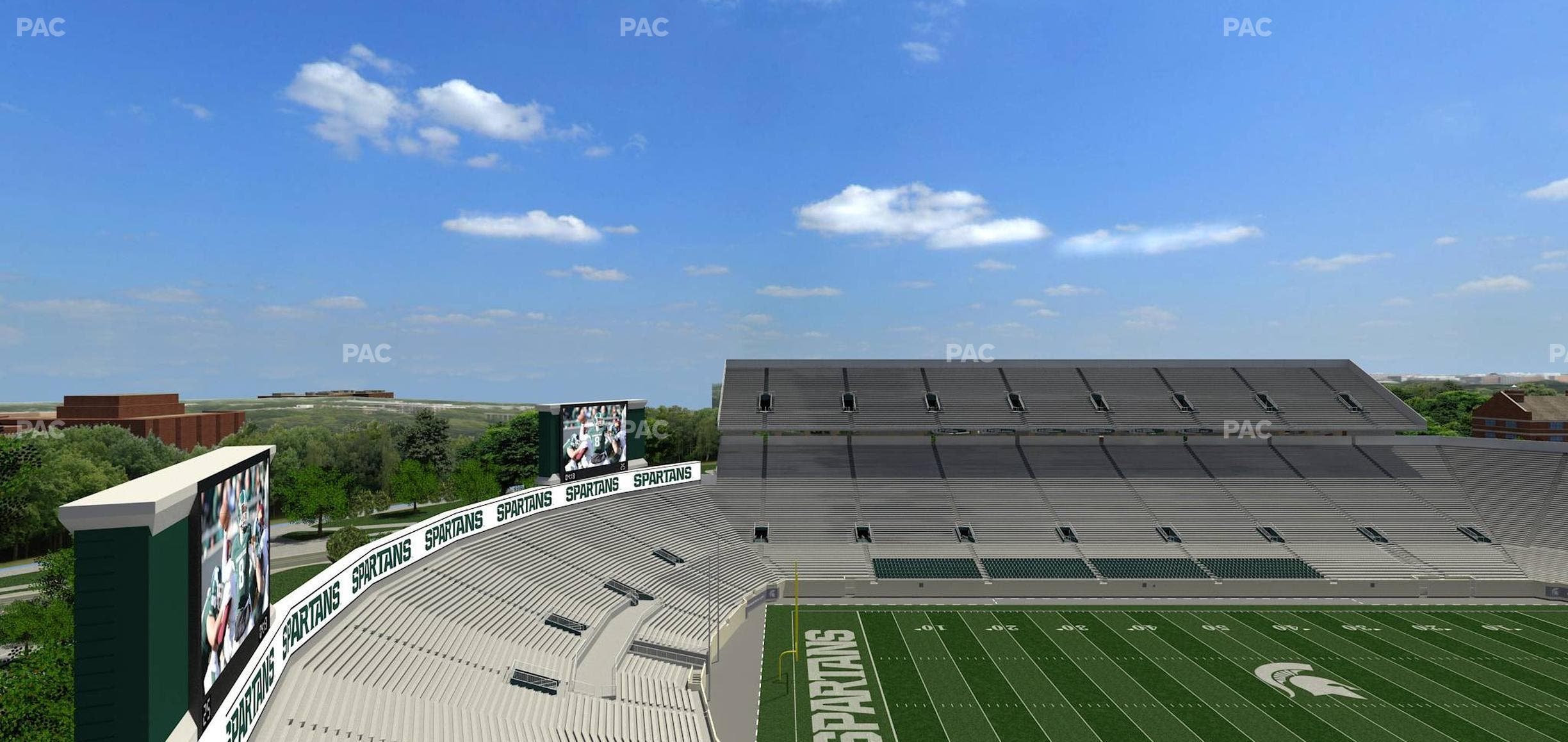 Spartan Stadium (Michigan) - Section 127 Seat View