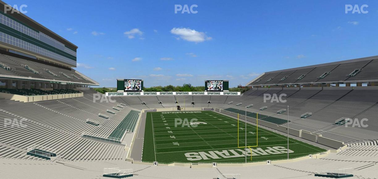 Spartan Stadium (Michigan) - Section 17 Seat View