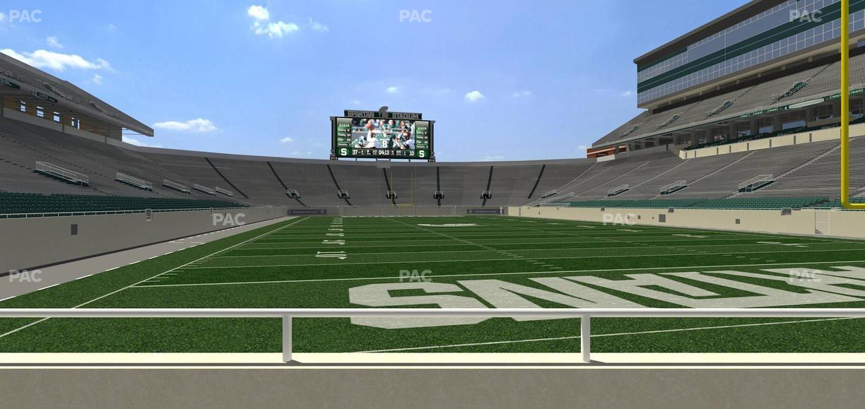 Spartan Stadium (Michigan) - Section 2 Seat View