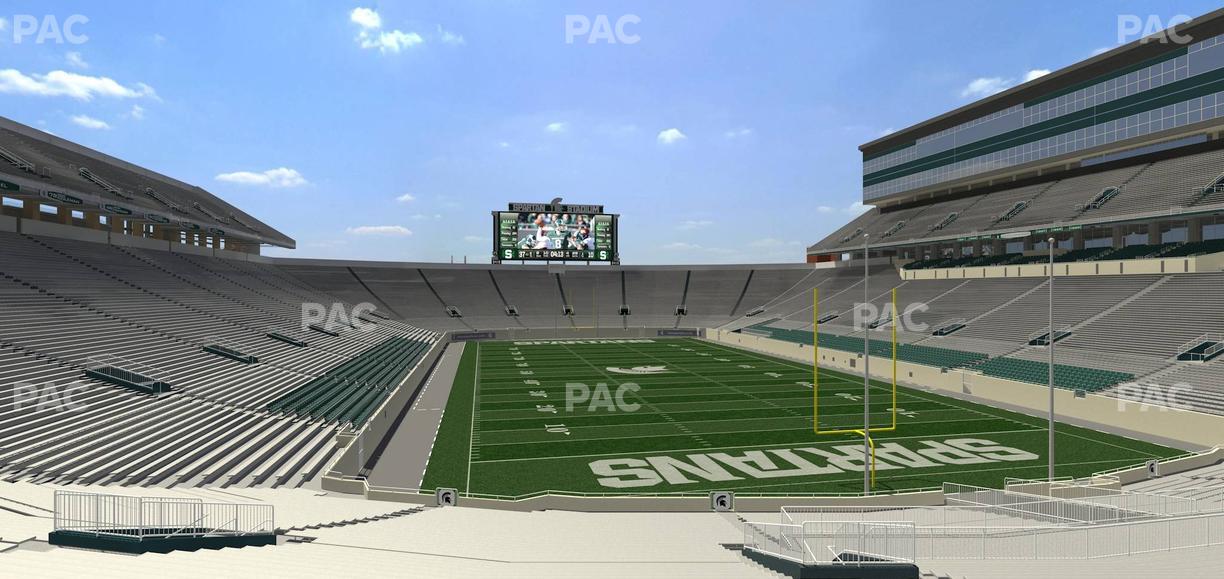 Spartan Stadium (Michigan) - Section 2 Seat View
