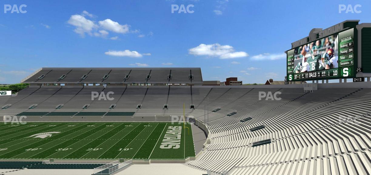 Spartan Stadium (Michigan) - Section 20 Seat View