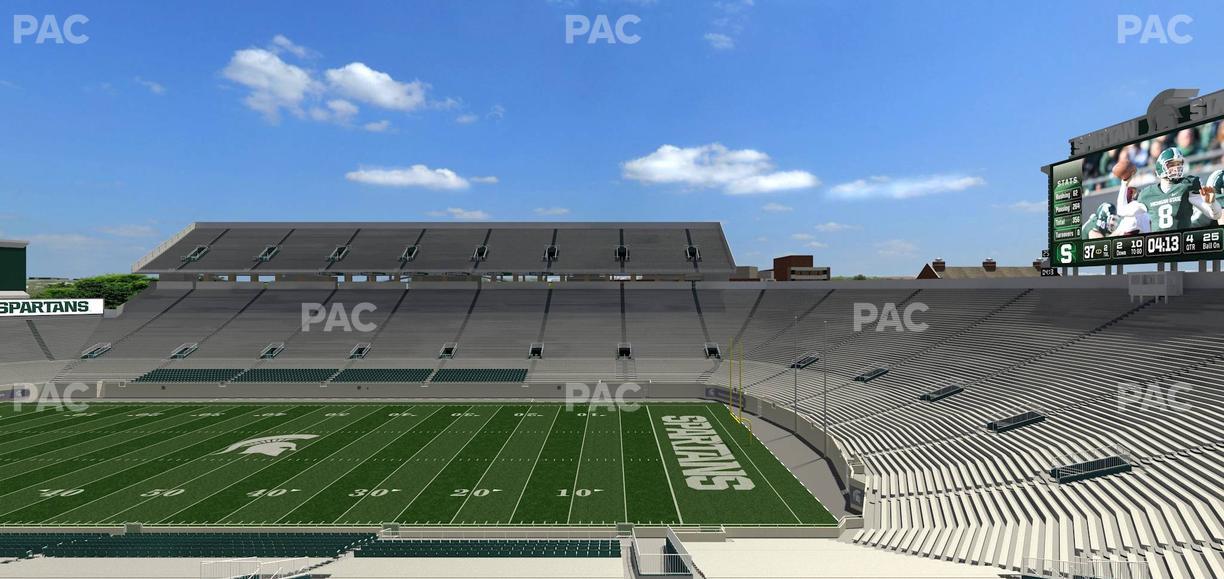 Spartan Stadium (Michigan) - Section 21 Seat View