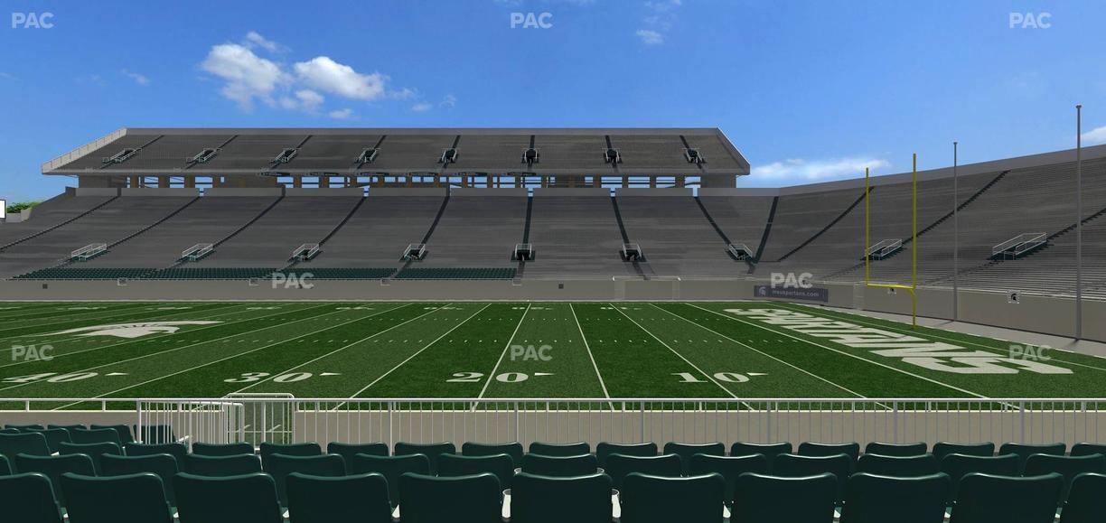 Spartan Stadium (Michigan) - Section 22 Seat View