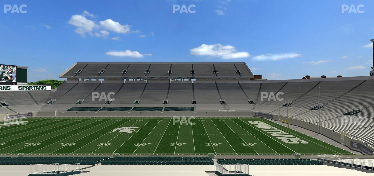 Spartan Stadium (Michigan) - Section 22 Seat View