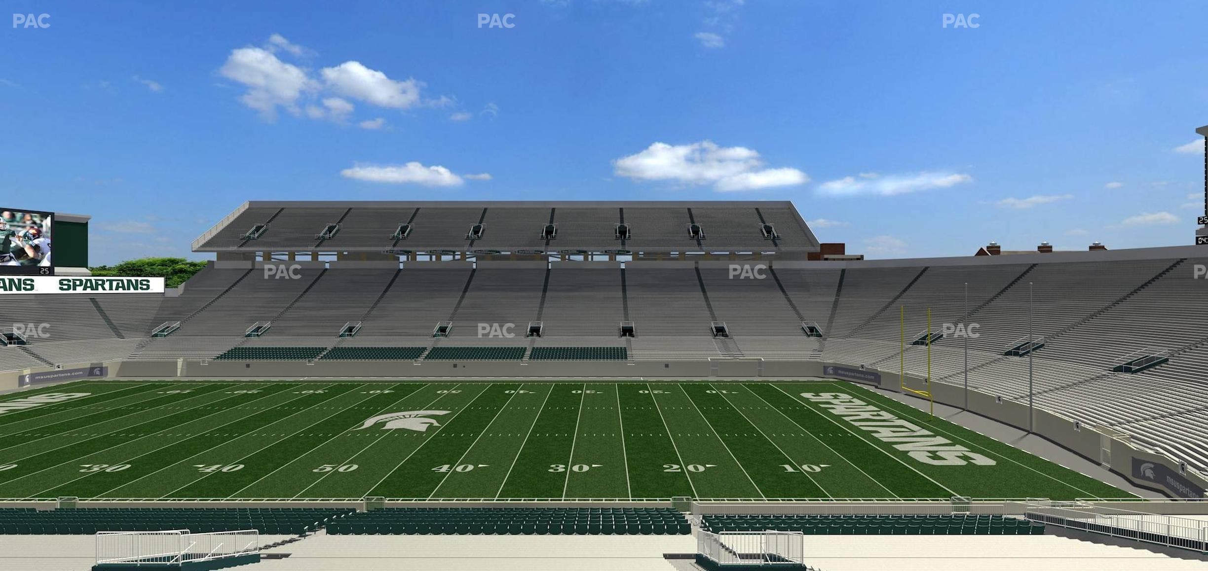 Spartan Stadium (Michigan) - Section 22 Seat View