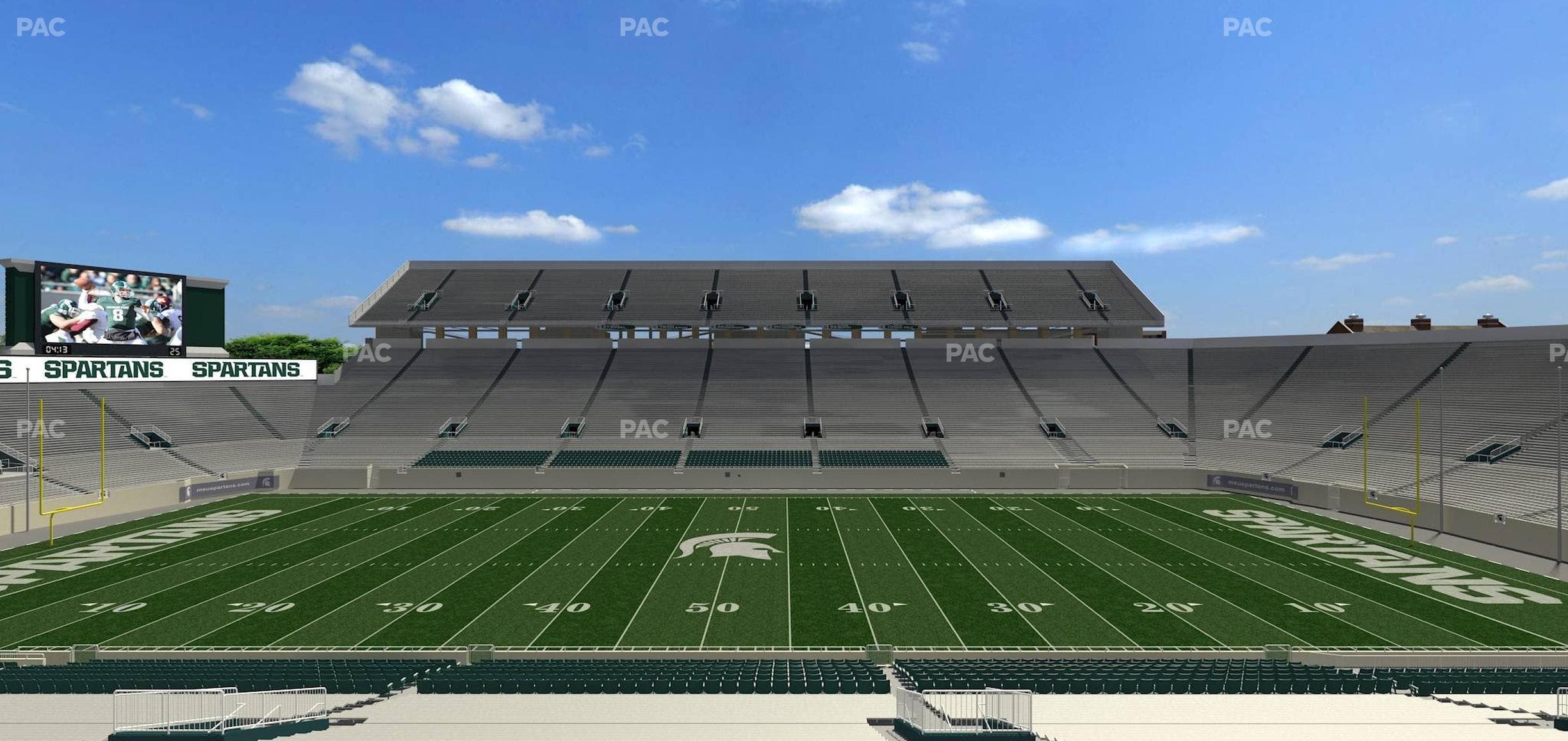 Spartan Stadium (Michigan) - Section 23 Seat View