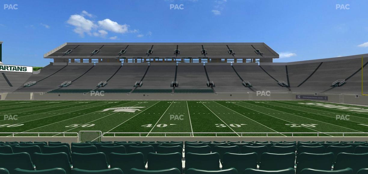 Spartan Stadium (Michigan) - Section 23 Seat View