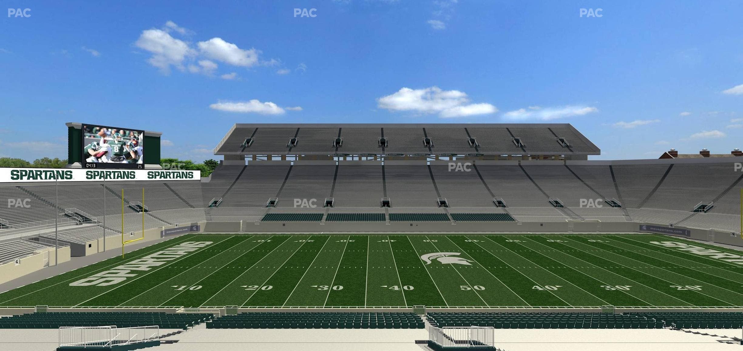 Spartan Stadium (Michigan) - Section 24 Seat View