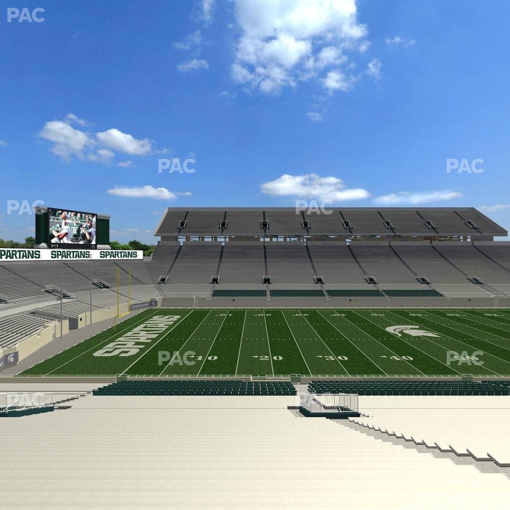 Spartan Stadium (Michigan) - Section 25 Seat View