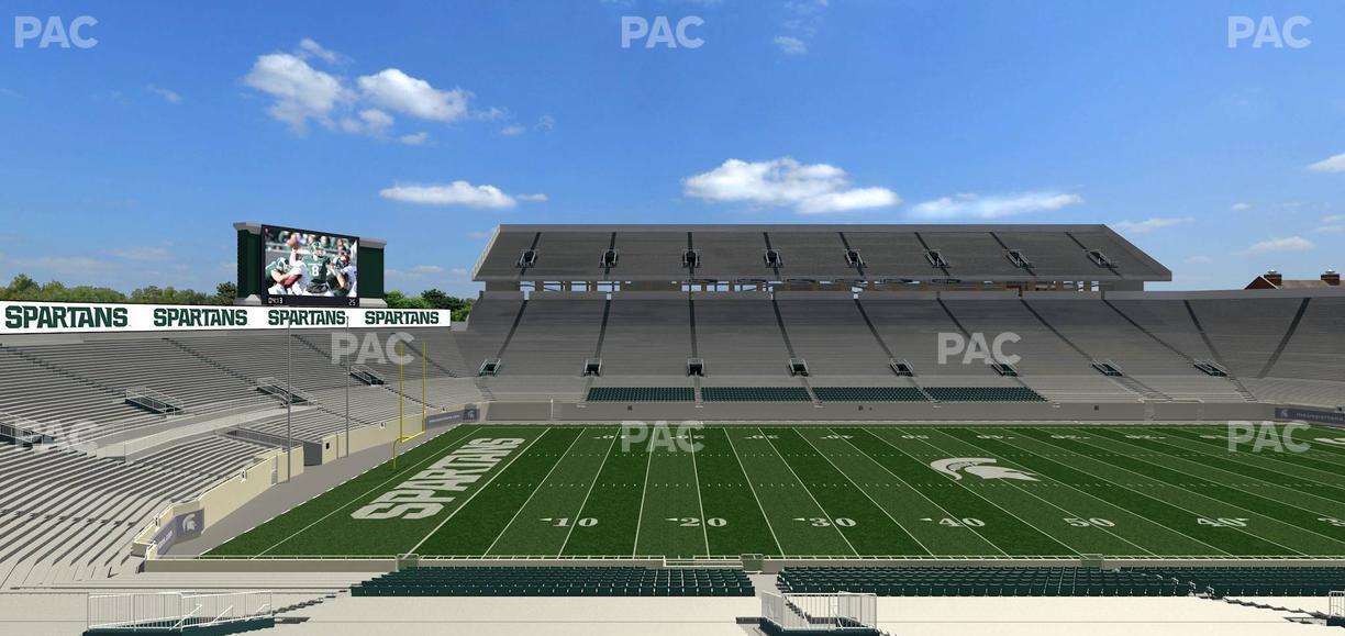 Spartan Stadium (Michigan) - Section 25 Seat View