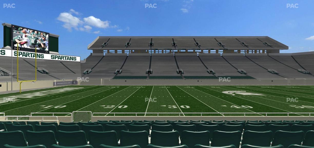 Spartan Stadium (Michigan) - Section 25 Seat View