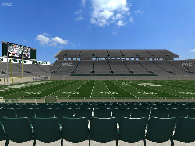 Spartan Stadium (Michigan) - Section 25 Seat View