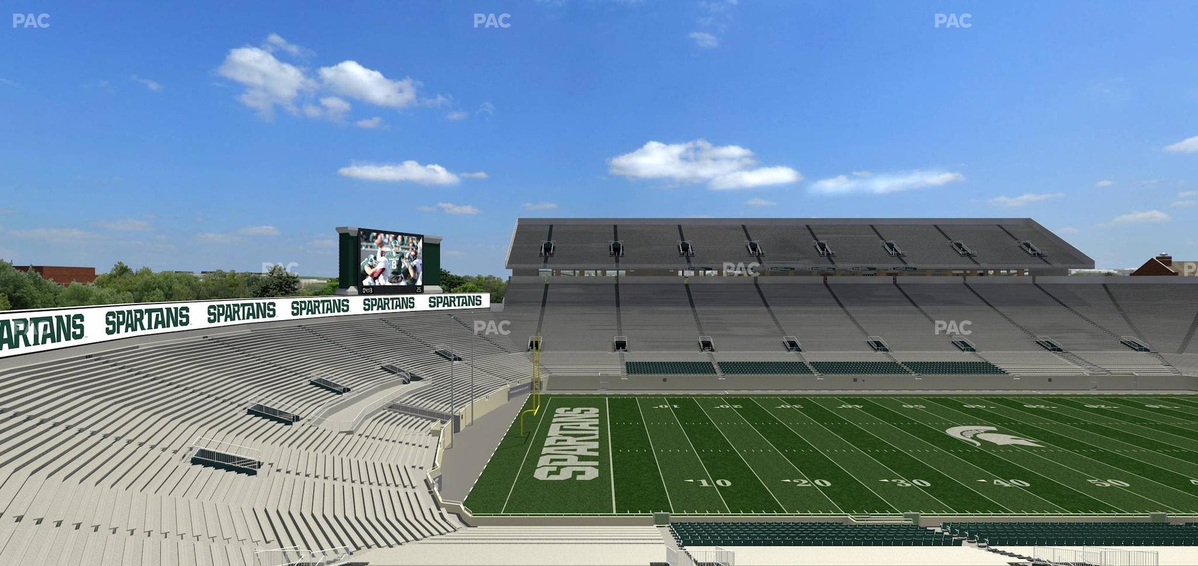 Spartan Stadium (Michigan) - Section 26 Seat View