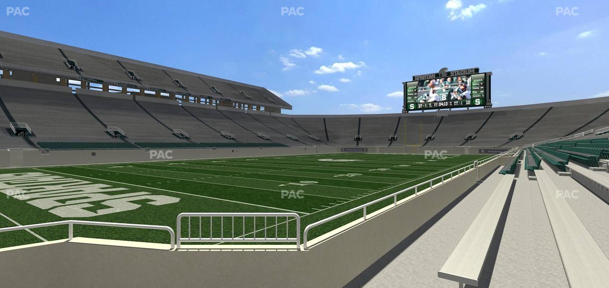 Spartan Stadium (Michigan) - Section 28 Seat View
