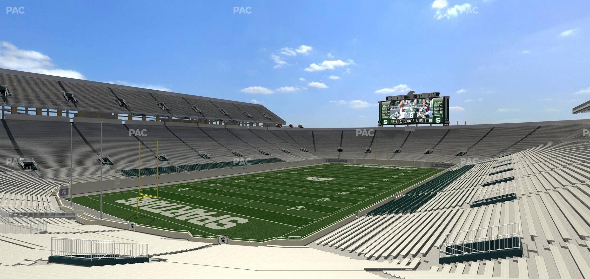 Spartan Stadium (Michigan) - Section 28 Seat View