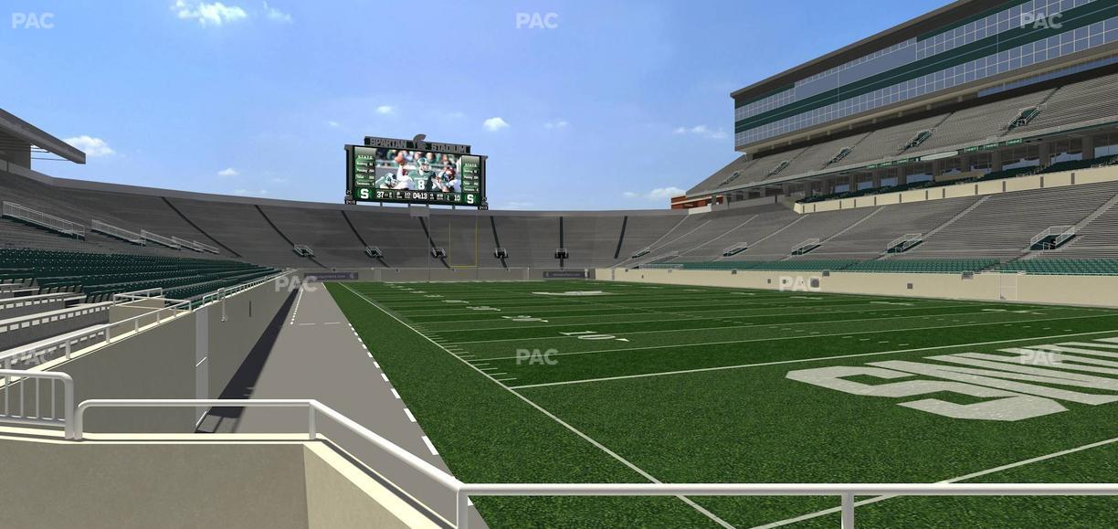 Spartan Stadium (Michigan) - Section 3 Seat View