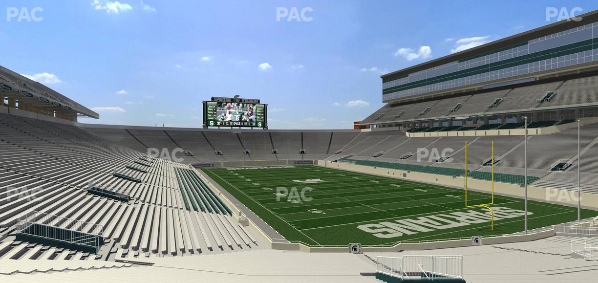 Spartan Stadium (Michigan) - Section 3 Seat View