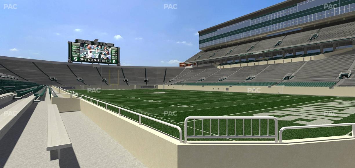 Spartan Stadium (Michigan) - Section 4 Seat View