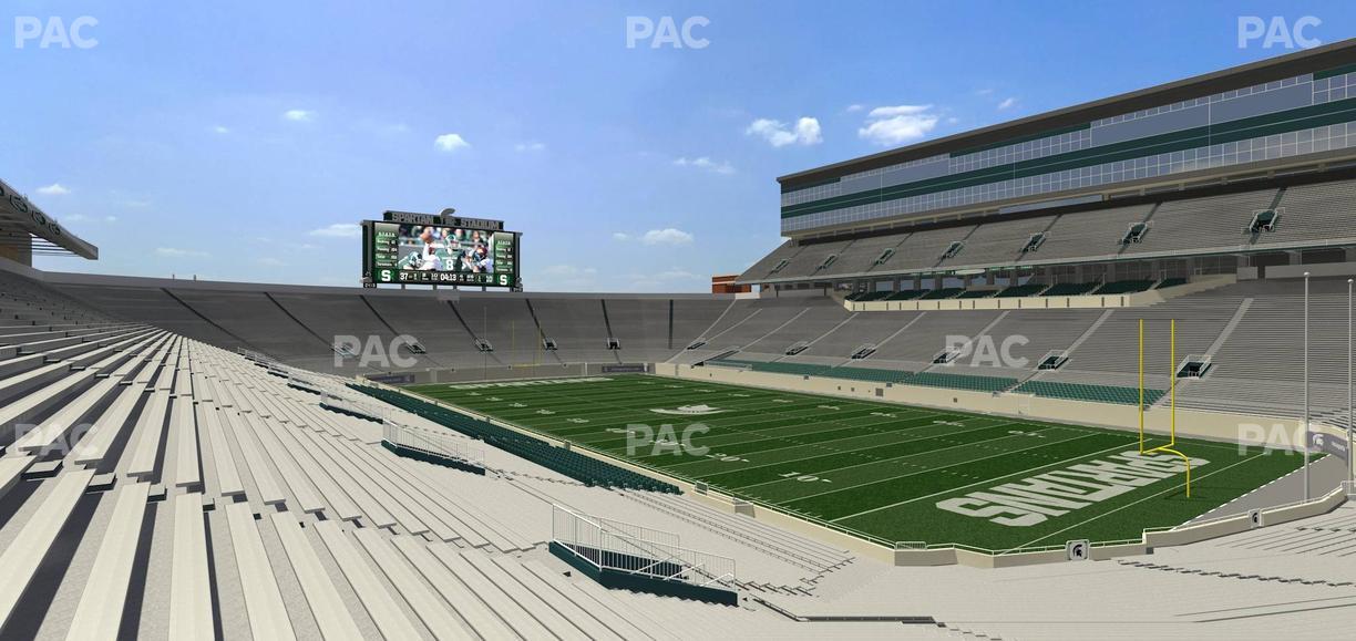 Spartan Stadium (Michigan) - Section 4 Seat View