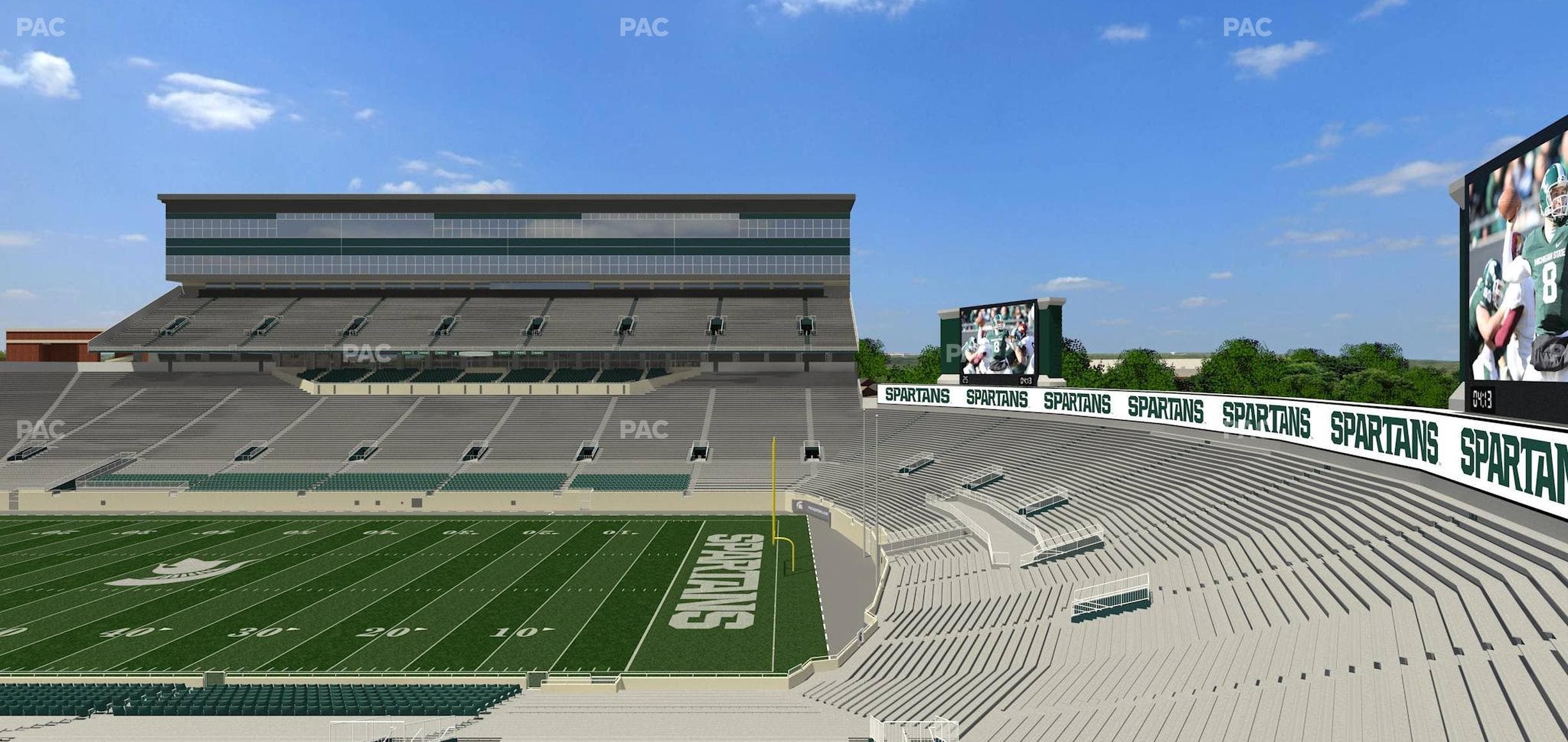 Spartan Stadium (Michigan) - Section 5 Seat View