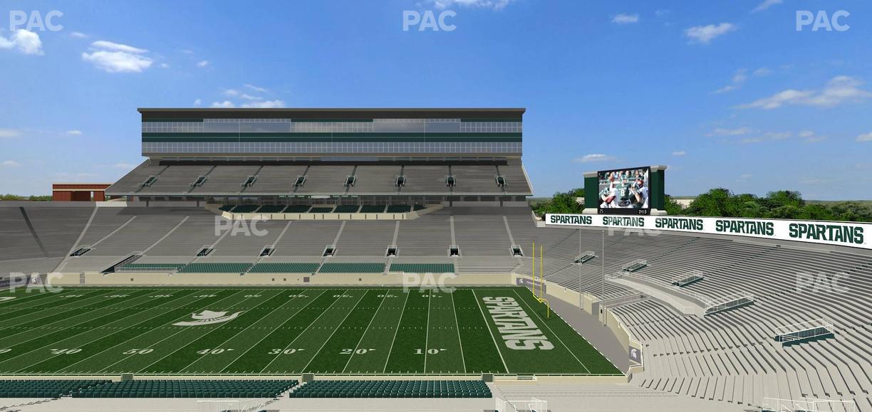 Spartan Stadium (Michigan) - Section 6 Seat View