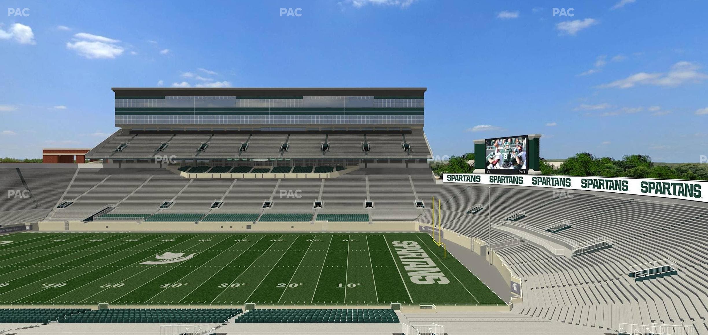 Spartan Stadium (Michigan) - Section 6 Seat View