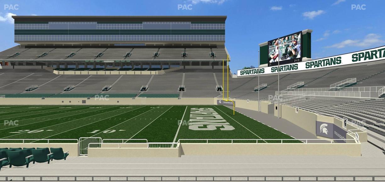 Spartan Stadium (Michigan) - Section 6 Seat View
