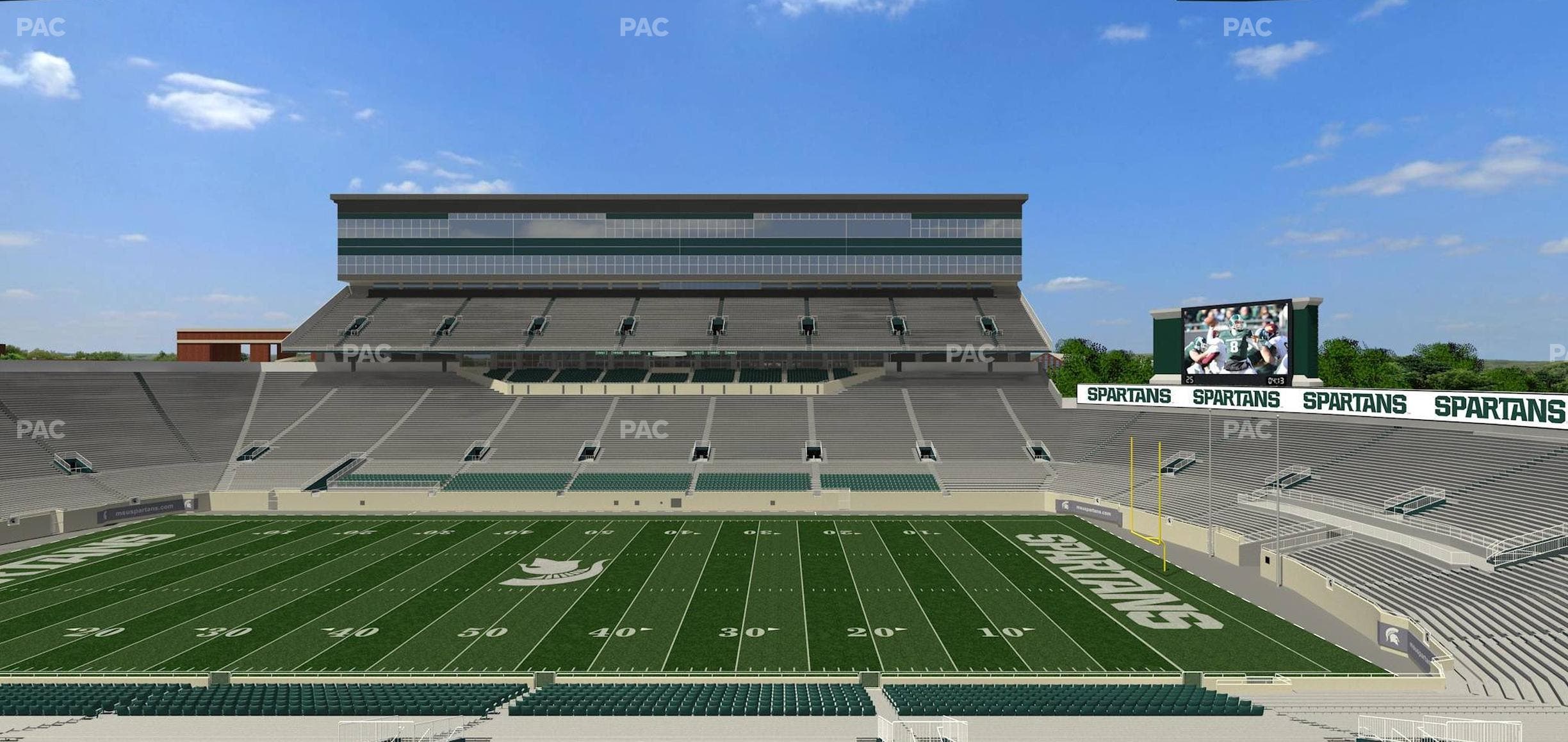 Spartan Stadium (Michigan) - Section 7 Seat View