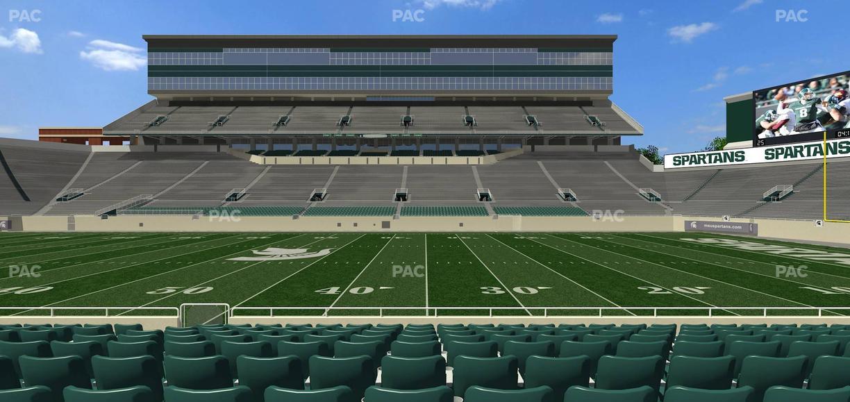 Spartan Stadium (Michigan) - Section 8 Seat View