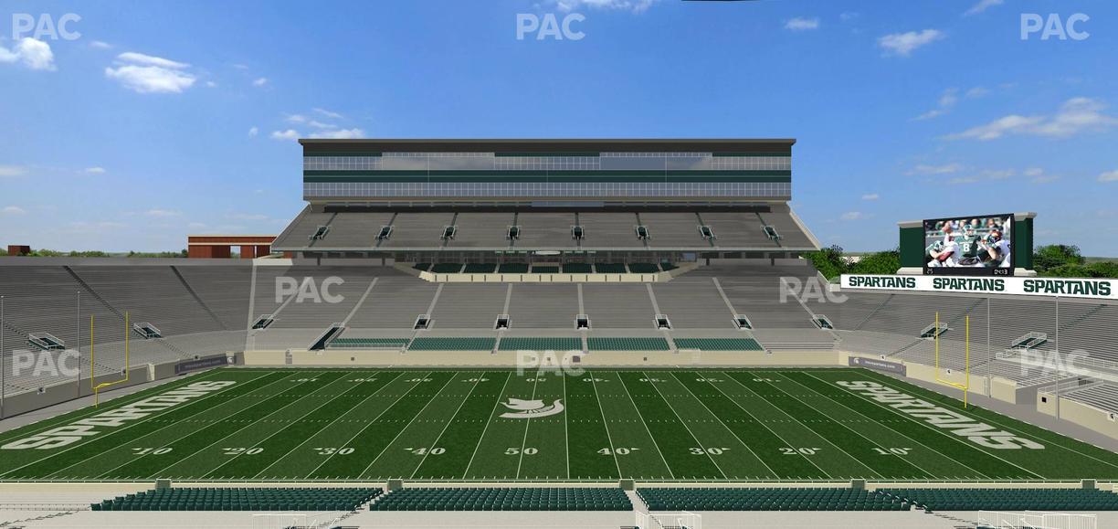 Spartan Stadium (Michigan) - Section 8 Seat View