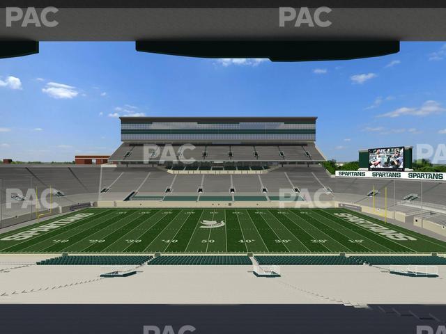 Spartan Stadium (Michigan) - Section 8 Seat View