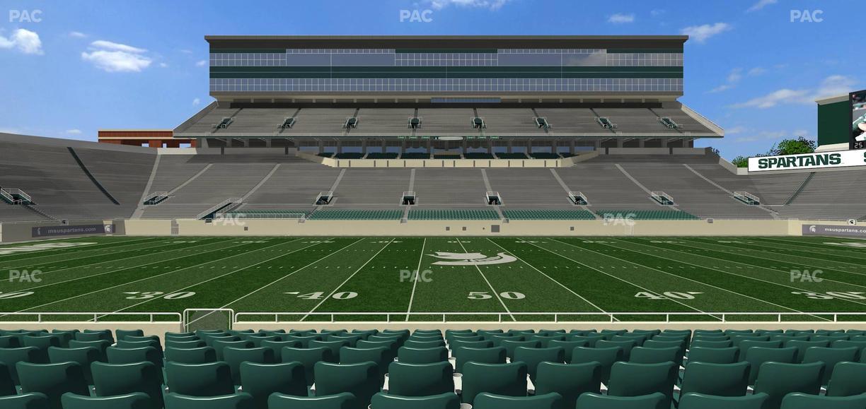 Spartan Stadium (Michigan) - Section 9 Seat View