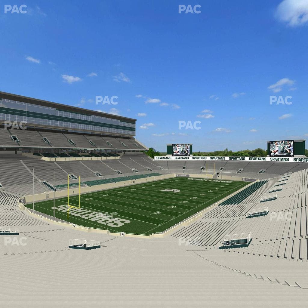 Spartan Stadium (Michigan) - Section Ga Students Seat View