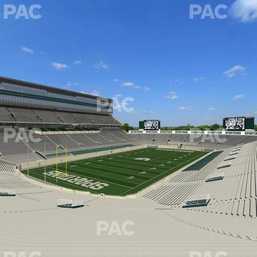Spartan Stadium (Michigan) - Section Ga Students Seat View