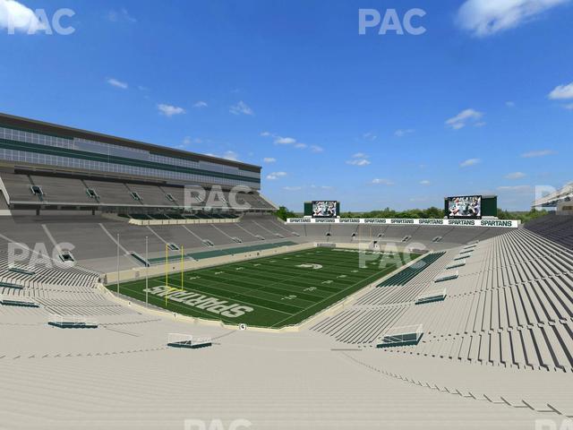 Spartan Stadium (Michigan) - Section Ga Students Seat View