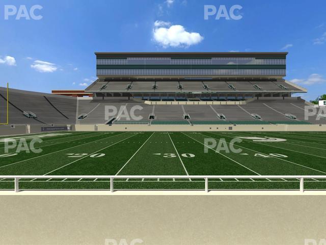 Spartan Stadium (Michigan) - Section Sideline Club 10 Seat View
