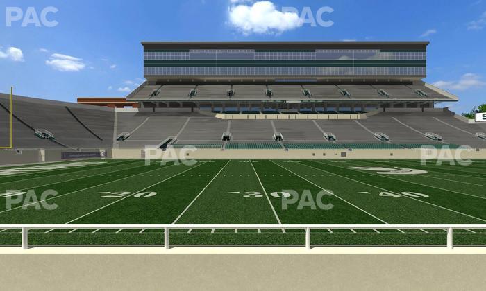 Spartan Stadium (Michigan) - Section Sideline Club 10 Seat View