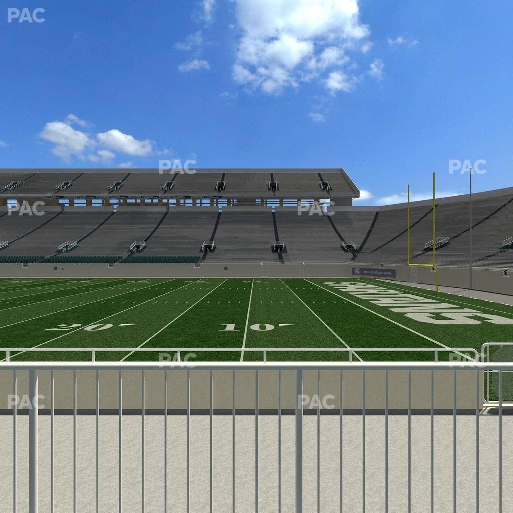 Spartan Stadium (Michigan) - Section Sideline Club 21 Seat View
