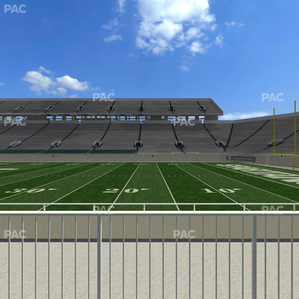 Spartan Stadium (Michigan) - Section Sideline Club 22 Seat View