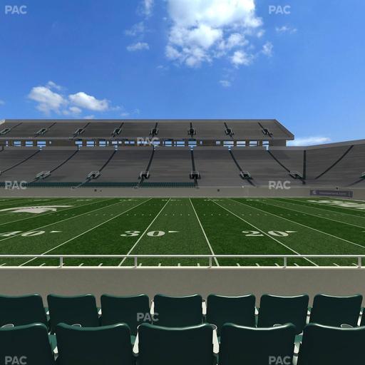 Spartan Stadium (Michigan) - Section Sideline Club 22 Seat View